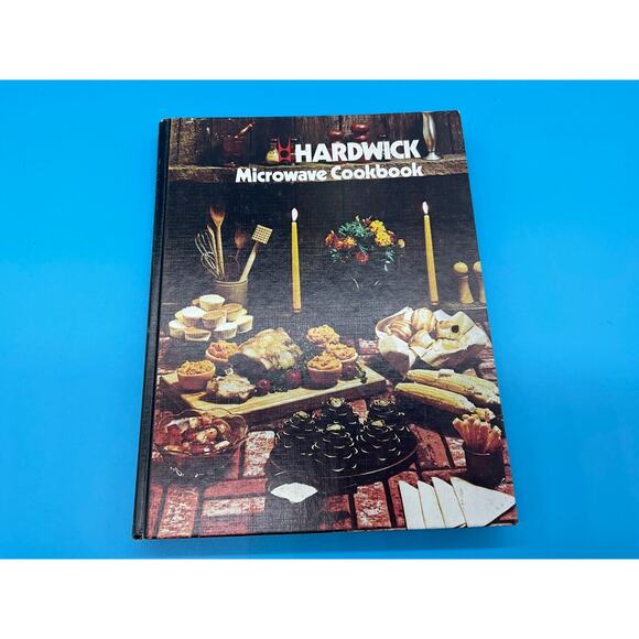 Hardwick Microwave Cookbook Hardcover Includes Recipe Booklet Vintage - Picture 1 of 7